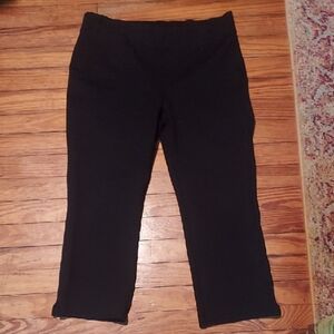 Quince Classic Black Cropped Pants